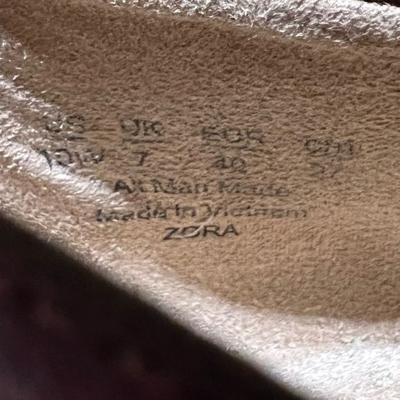 Life Stride Zora Wedge Slip on Faux Leather Upper Round Toe Brown Black Size 10W - Picture 10 of 10